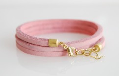 DIY创意手工制作皮质个性情人手链图片集