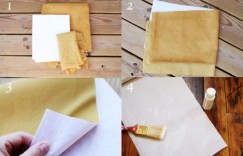 diy手工制作背包 无缝麂皮单肩包包制作图解