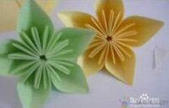 简单折纸大全图解 樱花折纸方法