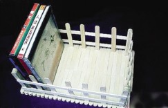雪糕棍制作实用的CD架图解