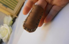 手工DIY简单实用的皮顶针指套