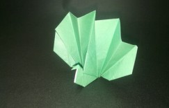 鸟类折纸孔雀折纸折纸孔雀
