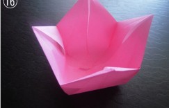 鲜花折纸郁金香折纸郁金香（凤尾蝶折纸步骤图解）