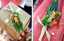 漂亮的扎花圣诞礼物DIY包装盒手工制作