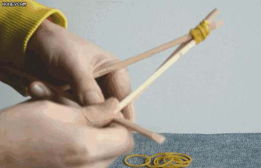 筷子DIY作品大全 旧筷子也有春天插图19