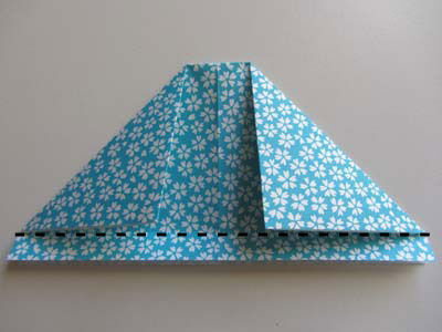 儿童简单折纸大全之服装折纸衣服折纸跳格大衣