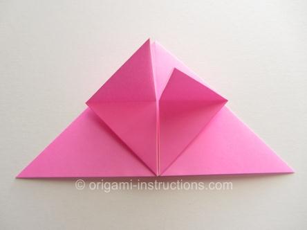 简单旋转折纸玫瑰折纸DIY图解教程