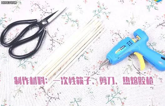 筷子DIY作品大全 旧筷子也有春天插图2