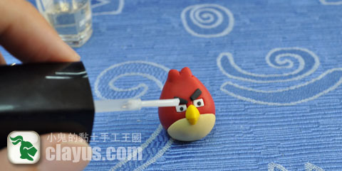 软陶制作教程及图解  手工angry bird愤怒的小鸟完整图片教学