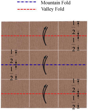 简单易学的儿童折纸教程大全之12x12矩阵折纸基础