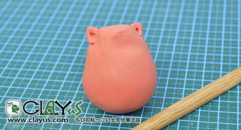 轻粘土恶猫手工制作教学 轻粘土猫喵DIY图解