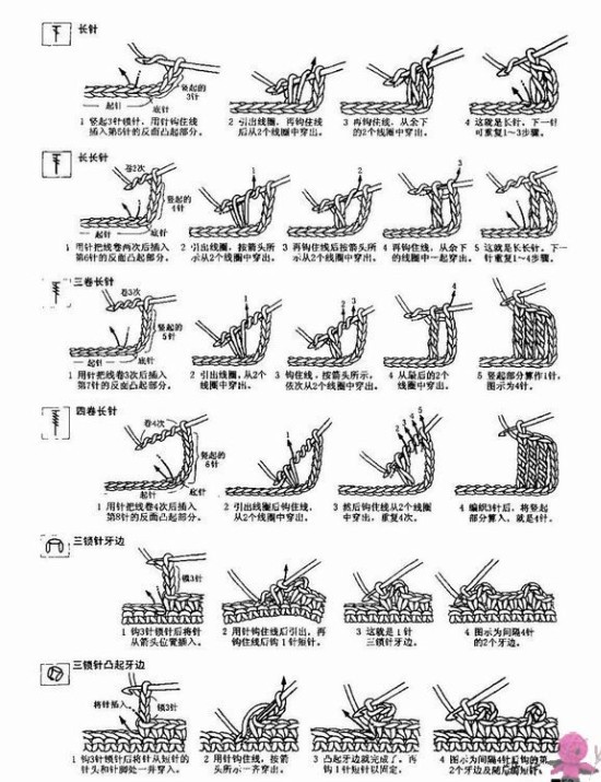 钩针编织教程基础