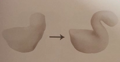 软陶粘土手工制作教程，超轻粘土橡皮泥彩泥手工制作一只可爱的白天鹅
