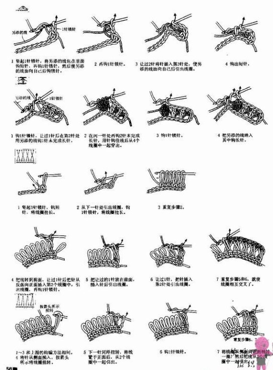 钩针编织教程基础