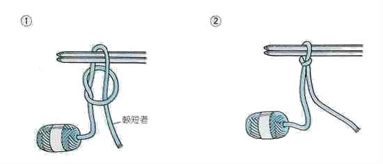 织毛衣起针方法、棒针起针基础教程图解